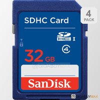 32gb - Lot Of 4 Sandisk Class 4 Sd Sdhc Flash Memory Camera Card Sdsdb-032g Pack 32gb - Lot Of 4 Sandisk Class 4 Sd Sdhc Flash Memory Camera Card Sdsdb-032g Pack