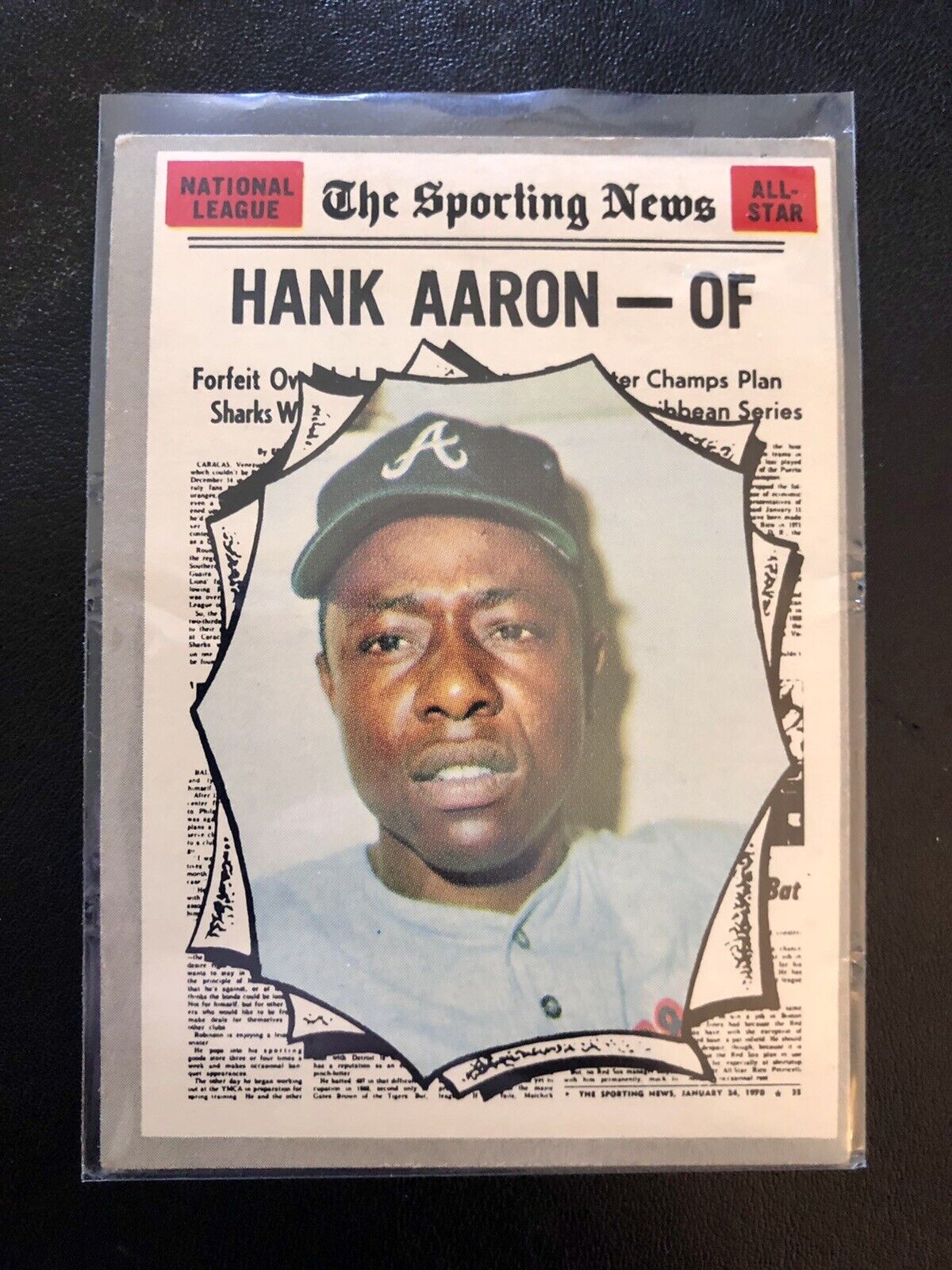 1970 Topps #462 Hank Aaron The Sporting News All-Star Baseball Card