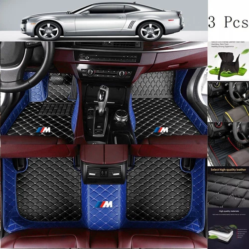 For BMW All Models Car Floor Mats Waterproof Carpets All-weather Front&Rear Sets - Picture 45 of 47