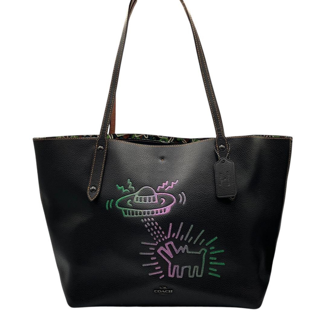 【vintage】CROSSROAD / LEATHER TOTE BAG Leather Retro Tote Bag