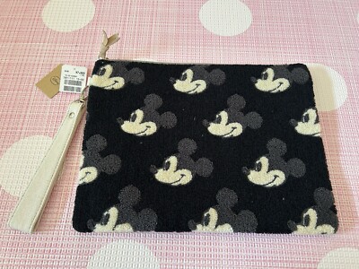 Japan Disney Mickey Mouse Pouch/ Wristlet
