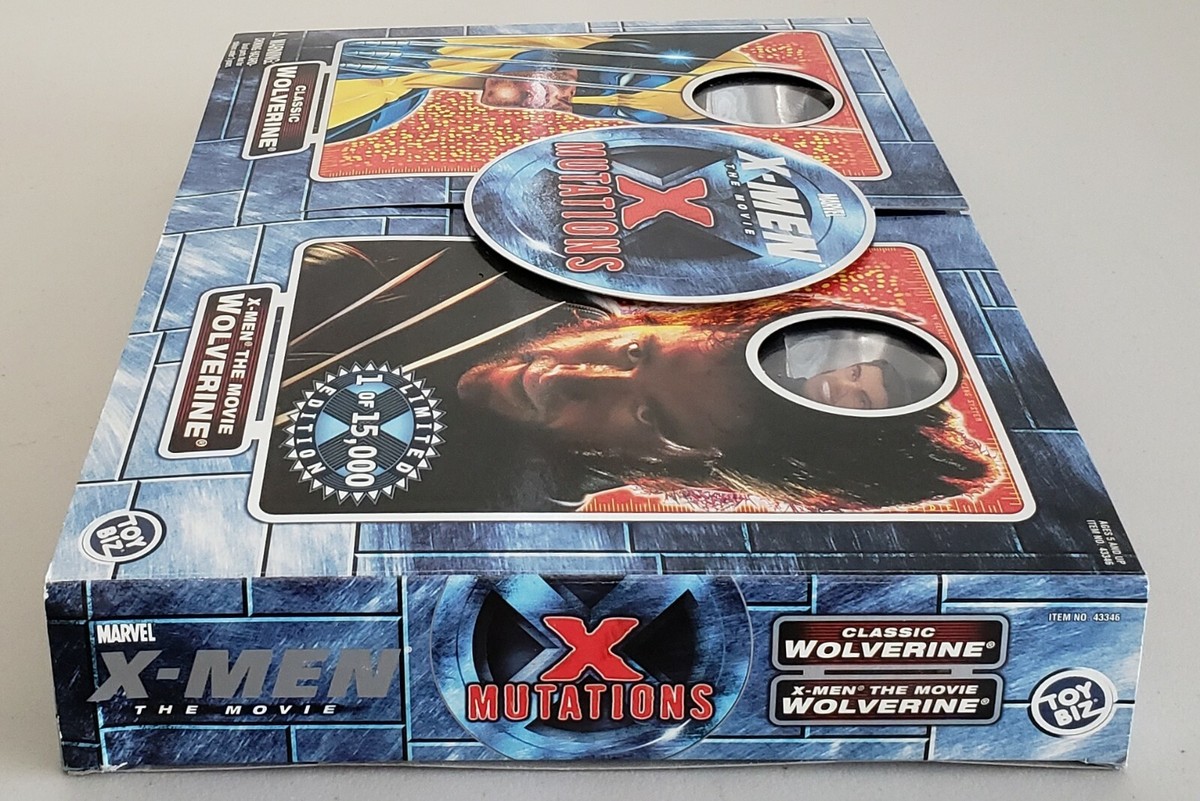 X-MEN THE MOVIE X MUTATIONS CLASSIC WOLVERINE & X-MEN THE