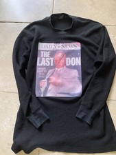 John Gotti   The Last Don  vintage thermal long sleeve Men  s 2XL