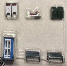 BACHMANN  42104 HO SCALE 60 PIECE LAYOUT ACCESSORY SET NEW IN SEALED PACKAGES