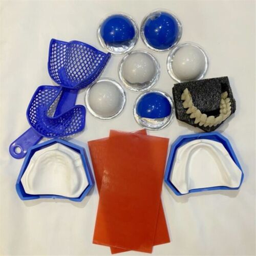 DIY Denture Kit Full set False Teeth Dental Base Homemade Prostheses Crafts Kit - Bild 2 von 12