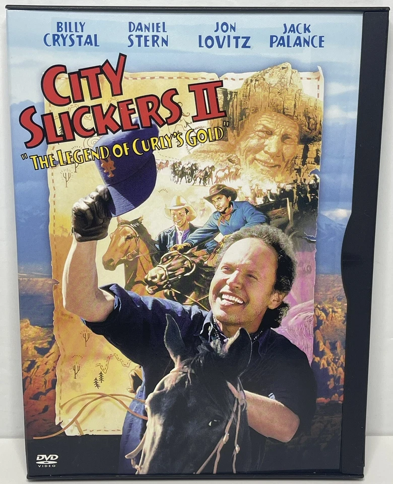 City Slickers 2 The Legend Of Curly’s Gold (DVD, 1991, Billy Crystal, OOP) Cad - Image 4 of 4