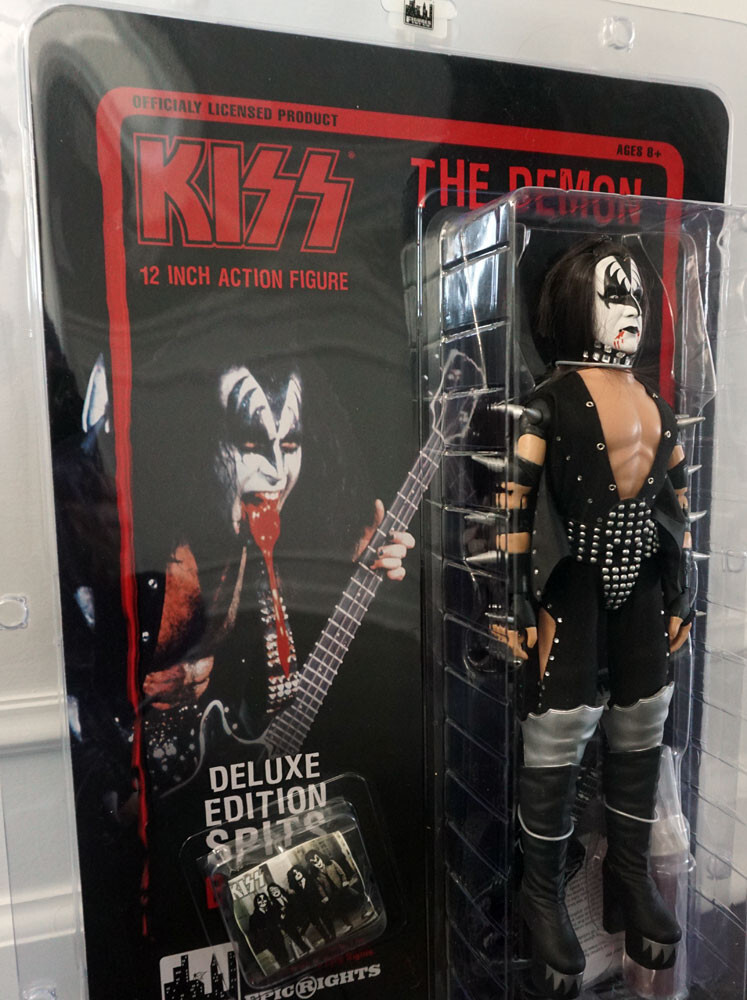 KISS Gene Simmons 12インチフィギュア KISS Gene Simmons Demon Blood Spitting Deluxe Version 12