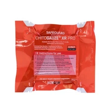 HemCon ChitoGauze XR PRO Hemostatic Gauze 3"x4yd