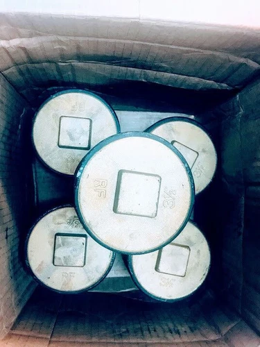 (5 Pack) Jones Stephens 4" x 3-1/2" RF Cast Iron Cleanout w/ Brass Plug - Picture 6 of 6