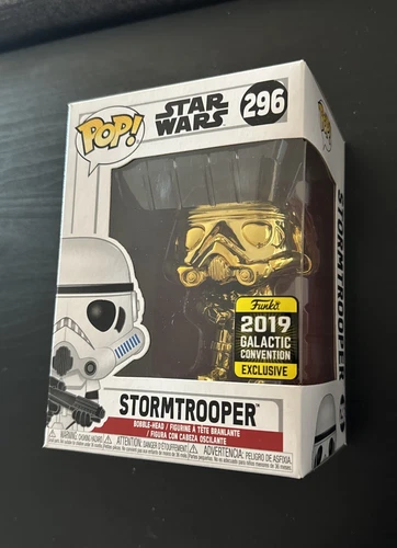Funko Pop! Star Wars: Stormtrooper #296, 2019 Galactic Convention, *Vaulted*