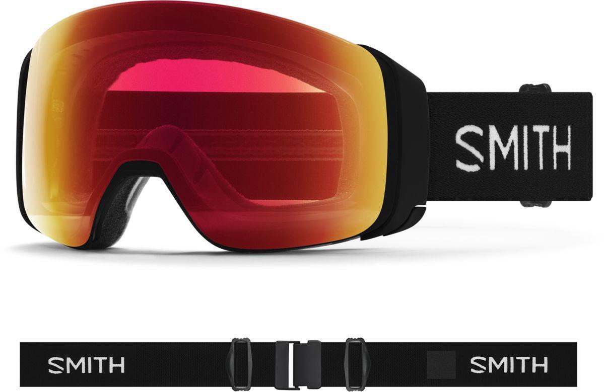 NEW Smith 4D MAG Goggles Black - Chromapop Photochromic Red NEW Smith 4D MAG Goggles Black - Chromapop Photochromic Red