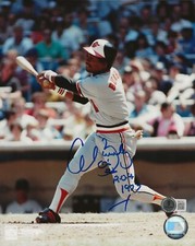 Al Bumbry signed Baltimore Orioles 8x10 photo autographed ROY Inscrip. Beckett