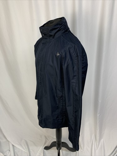 Dunlop Waterproof Golf Jacket Coat Active Outdoor Casual Navy Blue Medium L1772 - Picture 3 of 6