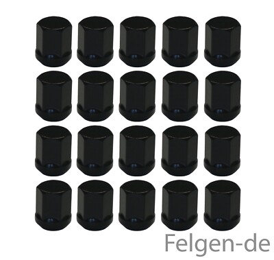 FORD GALAXY WA6 MK3 MK4 RADMUTTERN MUTTER M14 x 1,5 KEGELBUND SCHWARZ