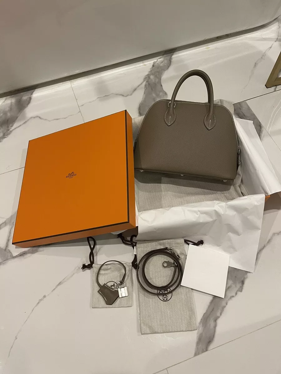 HERMES Epsom Bolide 27 Capucine 1208122