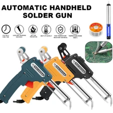 Professional 60W Auto Electric Soldering Iron Gun With FLUX 2% Solder Tin Wire