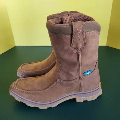 Twisted X 9'' Ultralite X Mens Size 11.5 Boots Waterproof Moc Toe MULW001 NEW