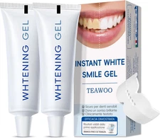 Teeth Whitening Gel – 60Ml (2X30Ml), Dentist Developed Whiteplus Edition (Food-G