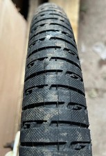 Mid Skool GT Bmx Tyre Retro Gt Inverted Logo Tread Black