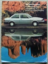 Audi 4000 Usa Lf Car Sales Brochure 1982 W73-882-6011