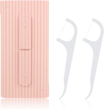Portable Dental Floss Case Automatic Dental Floss Pick Organizer Case Travel Flo