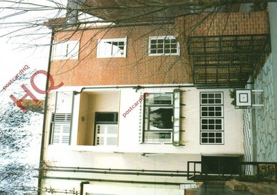 Ansichtskarte:;Northampton, 78 Derngate, Rückhöhe
