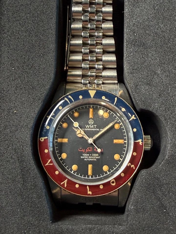 WMT Panton Brass Kuwait Edition MKII Watch !  Limited to 50 pieces ! - Image 2 of 4