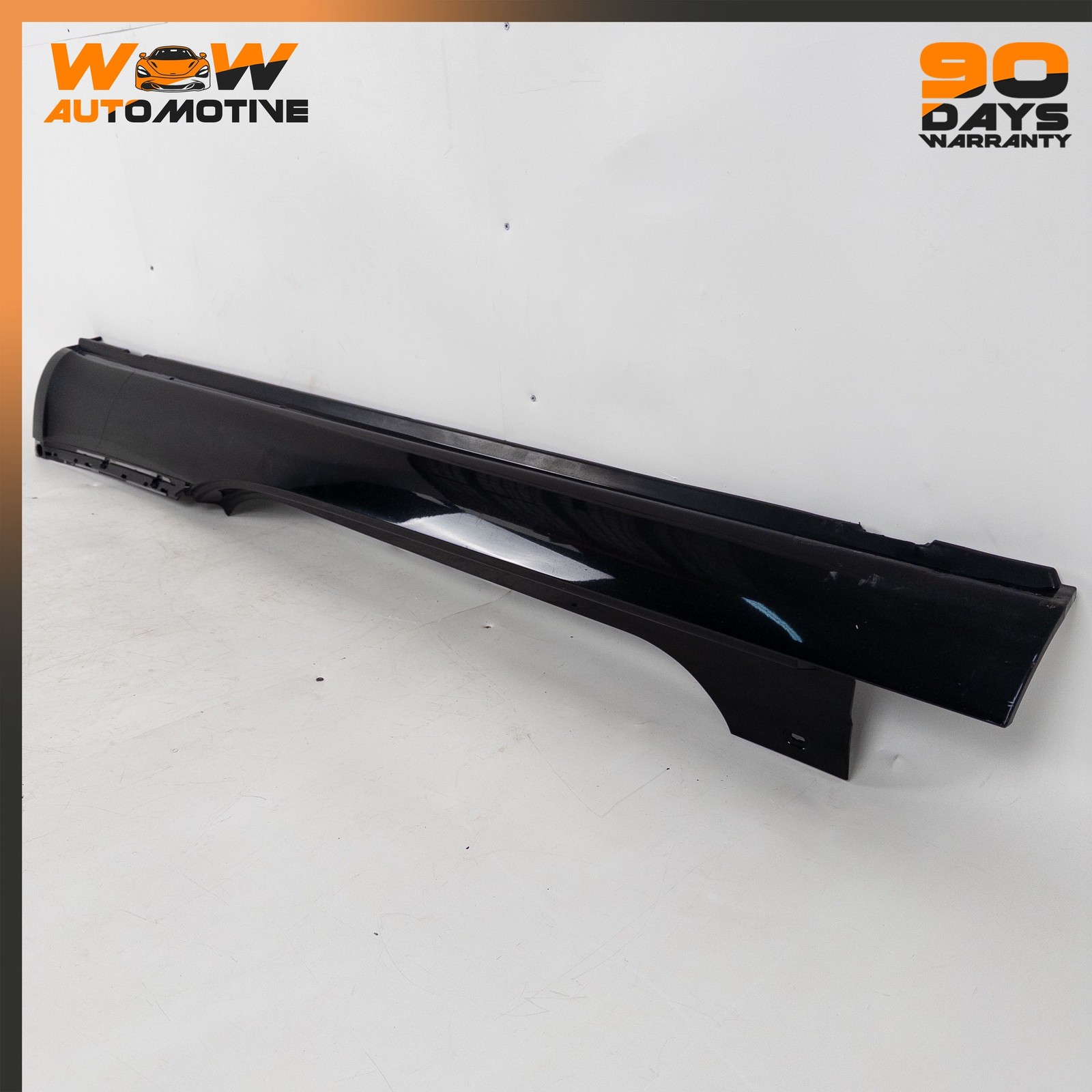 12-17 BENTLEY CONTINENTAL GT LEFT DRIVER SIDE SKIRT ROCKER PANEL TRIM BLACK OEM