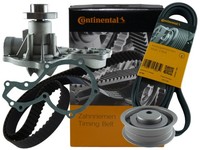 Conti Zahnriemen Keilriemen+Rolle Wapu Seat Vw Caddy Golf Passat 1.6 1.8 O.Klima