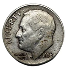 1956-D Roosevelt Dime — photo from another recent sale