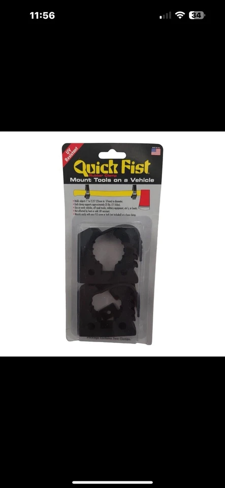 End of the Road Quick Fist Clamp for Mounting Tools & Equipment 1 - 2-1/4 - Image 2 of 3