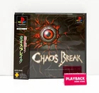 Asian Japanese Chaos Break PS1 w/English & Chinese Manual Asia NTSC-J