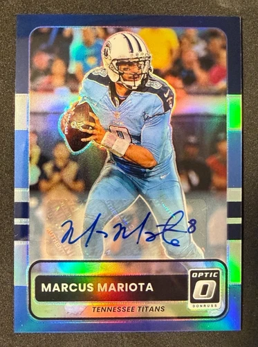 2025 Donruss Optic Marcus Mariota Base (RAW)