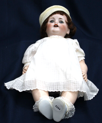 Antique Max Handwerck Doll 90/185 Bebe Elite Bisque Socket Head