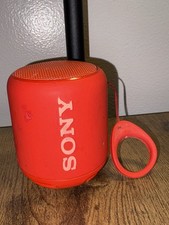 Sony SRS-XB10 Red Portable Bluetooth NFC Speaker with Carrying Strap
