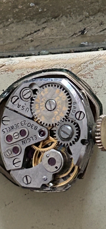 Vintage Elgin 23 Jewels Womens Watch Wristwatch 10k 1926 Works Excellent! - Image 2 of 4