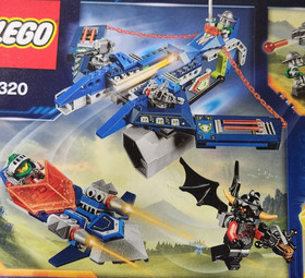 LEGO Nexo Knights 70320 Aaron Fox's Aero-Striker V2 Retired 2017 Sealed NIB