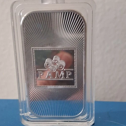 Pamp Suisse 1 oz Silver Bar 999.0 Fine
