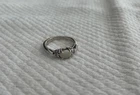 Avon Vintage Sterling Silver Opalesque Ring - Sz 5