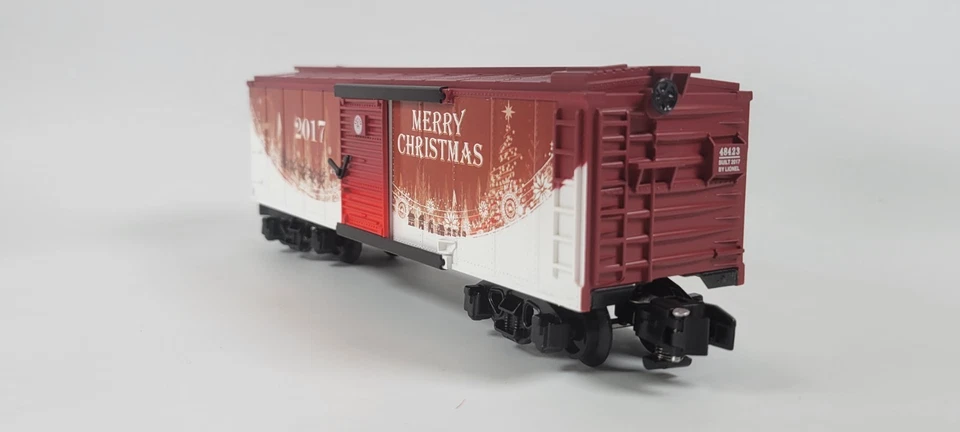 S-Gauge 2017 American Flyer Christmas Box Car 6-48423 - NIB Hard to Find - Image 4 of 4