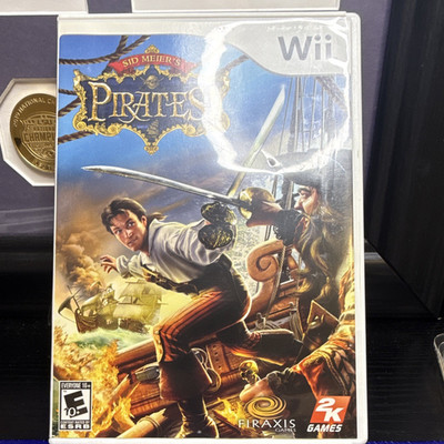 Sid Meier's Pirates! Nintendo Wii 2K Games E10+ (Everyone 10+) Disc & Case