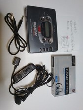 SONY Walkman WM-GX622 Cassette Player Recorder Tested Working W/ Remote JAPAN JP