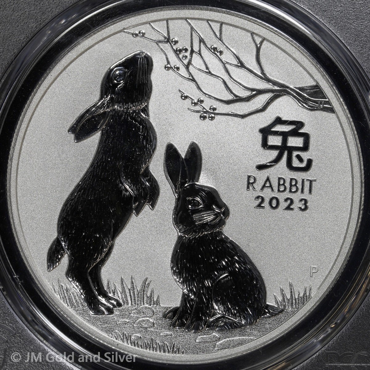 2023-P Australia 1 oz Silver Year of the Rabbit PCGS MS 70