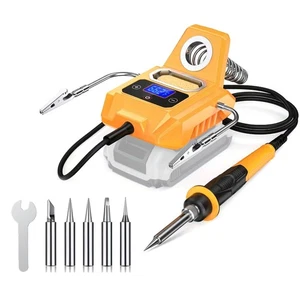 Neuf 60W Station de fer à souder pour Dewalt 20V Aides auxiliaires de batterie numérique