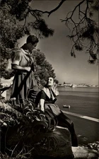 RPPC Mallorca Palma Couple vintage postcard a769