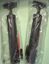 2 Portable Ball Pumps with Flexible Hose for Basketball, Football Volleyball