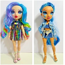 Set of  2 Rainbow High Dolls, Amaya Raine, Skylar Bradshaw "As Is"
