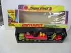Matchbox Lesney Superkings K-20 Cargo Hauler- met. lime, YELLOW BASE, boxed