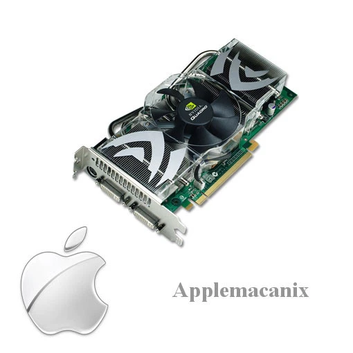 1st Gen. Mac Pro nVidia Quadro FX 4500 512MB Video Graphics Card Apple PCie - Image 2 of 2