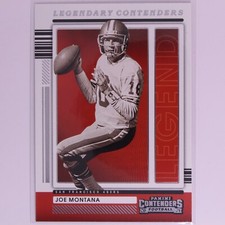 2021 Contenders Football NFL Legendary Contenders Joe Montana  #JMO 49ers